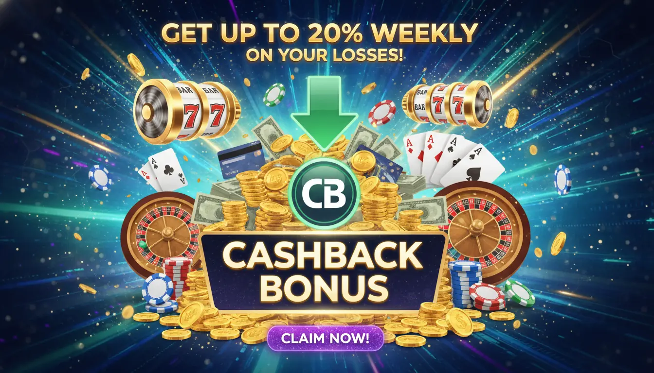 Cashback Bonus Wild fortune casino